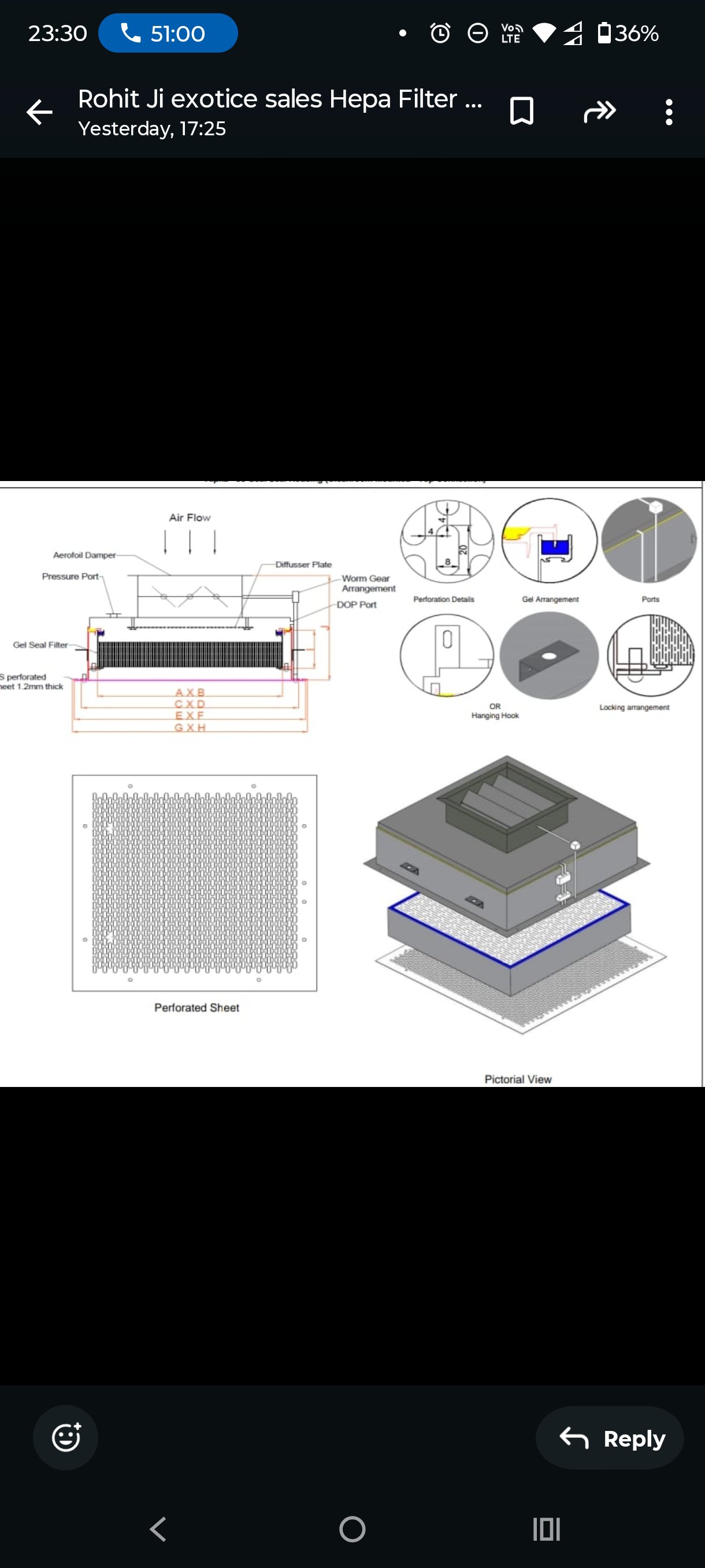 Hepa Housing Module